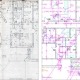 Papiervorlage Plan Architektur zu CAD vektorisiert